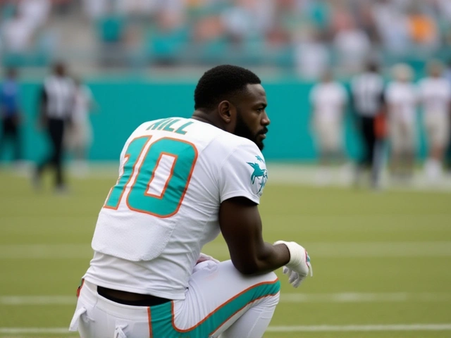 Tyreek Hill's knee injury sidelines Dolphins, sparks offensive overhaul